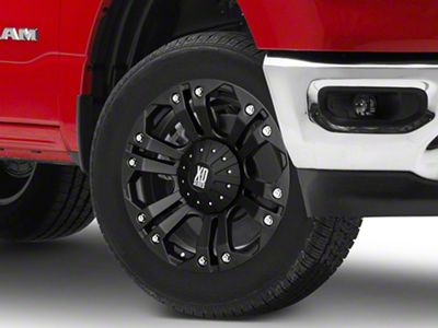 XD Monster Matte Black 6-Lug Wheel; 20x9; 18mm Offset (19-26 RAM 1500)