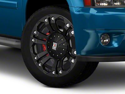 XD Monster Matte Black 6-Lug Wheel; 22x9.5; 35mm Offset (19-25 RAM 1500)