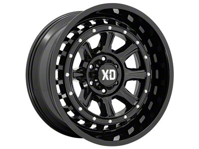 XD Outlander Gloss Black 6-Lug Wheel; 20x10; -18mm Offset (19-25 RAM 1500)