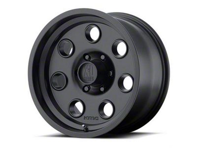 XD Pulley Satin Black 5-Lug Wheel; 17x9; -12mm Offset (09-18 RAM 1500)