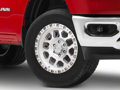 XD RG2 Machined 6-Lug Wheel; 18x9; 0mm Offset (19-25 RAM 1500)