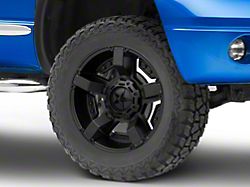XD Rockstar II Matte Black 5-Lug Wheel; 20x9; -12mm Offset (02-08 RAM 1500, Excluding Mega Cab)