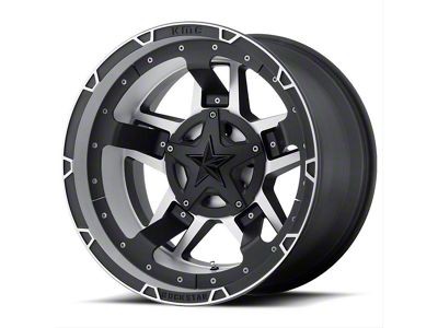 XD Rockstar III Matte Black Machined 6-Lug Wheel; 20x9; 18mm Offset (19-25 RAM 1500)