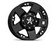 XD Rockstar Matte Black 5-Lug Wheel; 18x9; 0mm Offset (02-08 RAM 1500, Excluding Mega Cab)
