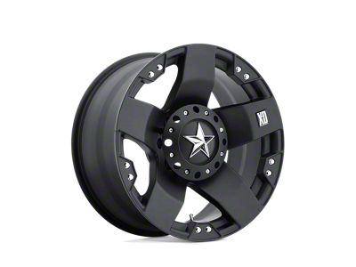 XD Rockstar Matte Black 5-Lug Wheel; 20x8.5; 10mm Offset (02-08 RAM 1500, Excluding Mega Cab)