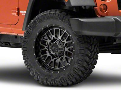 XD Snare Gloss Black with Gray Tint 6-Lug Wheel; 20x10; -18mm Offset (19-23 RAM 1500)