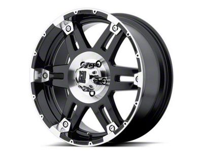 XD Spy Gloss Black Machined 5-Lug Wheel; 20x9; -12mm Offset (09-18 RAM 1500)