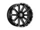 XD Spy II Satin Black Dark Tint 8-Lug Wheel; 17x9; -12mm Offset (06-08 RAM 1500 Mega Cab)