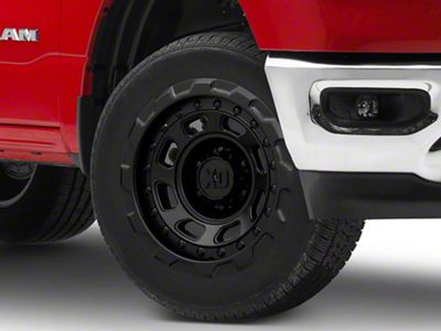 XD Storm Satin Black 6-Lug Wheel; 20x9; 0mm Offset (19-25 RAM 1500)