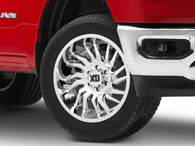 XD Tension Chrome 6-Lug Wheel; 20x10; -18mm Offset (19-25 RAM 1500)