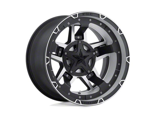 XD Titan Satin Black 8-Lug Wheel; 20x10; -18mm Offset (06-08 RAM 1500 Mega Cab)