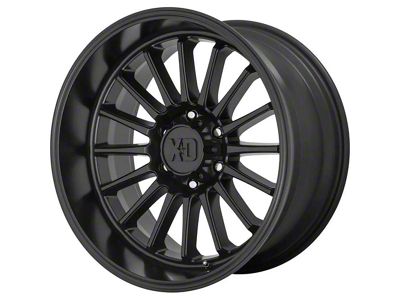 XD Whiplash Satin Black 6-Lug Wheel; 22x10; -18mm Offset (19-24 RAM 1500)