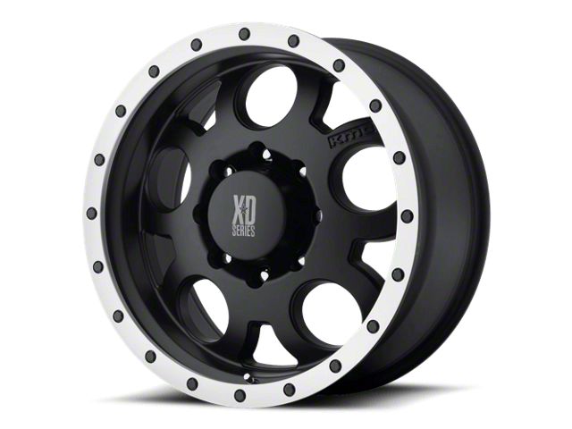 XD Enduro Matte Black with Machined Reinforcing Ring 6-Lug Wheel; 20x9; 18mm Offset (19-24 RAM 1500)