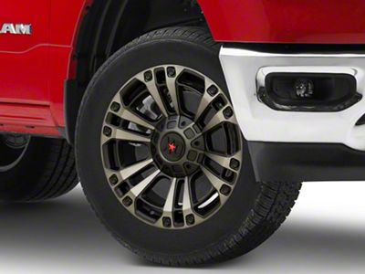 XD XD851 Satin Black with Gray Tint 6-Lug Wheel; 20x9; 0mm Offset (19-26 RAM 1500)