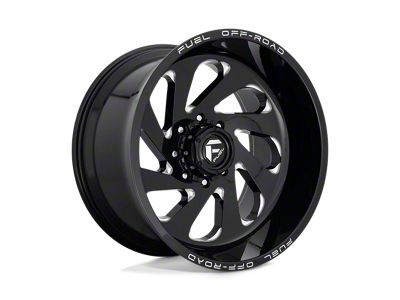 XD Whiplash Satin Black 8-Lug Wheel; 20x10; -18mm Offset (19-24 RAM 2500)