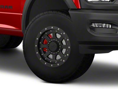 XD FMJ Satin Black 8-Lug Wheel; 17x9; -12mm Offset (19-25 RAM 3500 SRW)