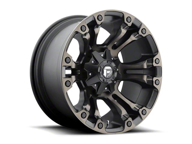 XD Titan Matte Bronze with Black Lip 8-Lug Wheel; 20x10; -18mm Offset (19-24 RAM 3500 SRW)