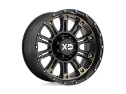 XD Hoss II Satin Black Machined Dark Tint 6-Lug Wheel; 20x9; 18mm Offset (19-23 Ranger)
