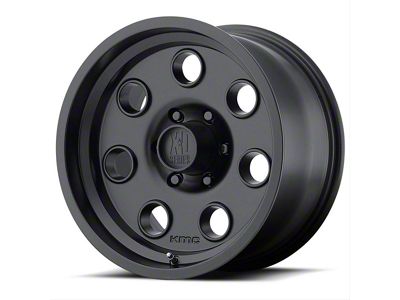 XD Pulley Satin Black 6-Lug Wheel; 17x9; -12mm Offset (19-23 Ranger)
