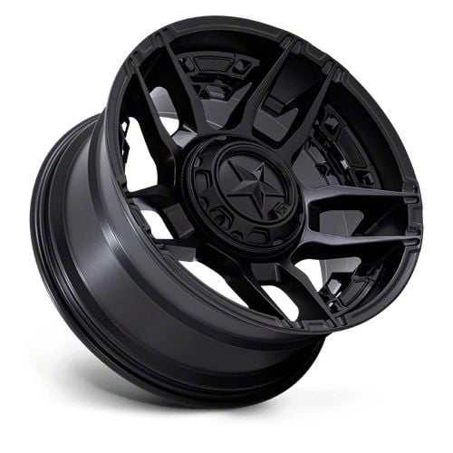 XD Ranger Slash Matte Black 6-Lug Wheel; 20x9; 20mm Offset
