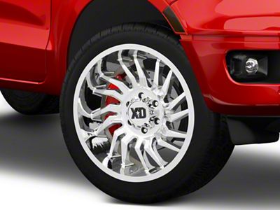 XD Tension Chrome 6-Lug Wheel; 22x10; -18mm Offset (19-23 Ranger)