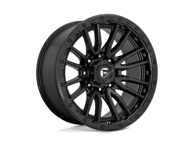 XD Fusion Off-Road Satin Gray with Satin Black Lip 6-Lug Wheel; 17x9; -12mm Offset (19-26 Sierra 1500)