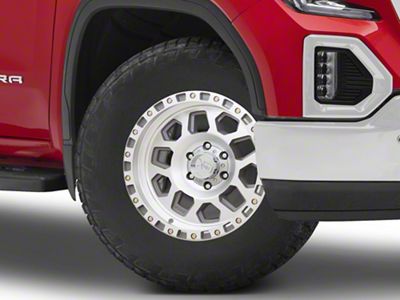 XD RG2 Machined 6-Lug Wheel; 18x9; 0mm Offset (19-25 Sierra 1500)