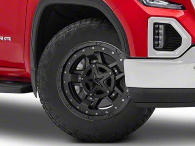 XD Rockstar III Matte Black 6-Lug Wheel; 20x10; -24mm Offset (19-25 Sierra 1500)