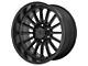 XD Whiplash Satin Black 6-Lug Wheel; 22x10; -18mm Offset (19-24 Sierra 1500)