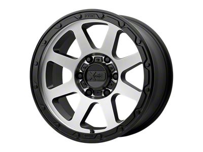 XD Addict 2 Matte Black Machined Face 8-Lug Wheel; 18x8.5; 0mm Offset (20-26 Sierra 3500 HD SRW)