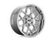 XD Boneyard Gloss Black Milled 8-Lug Wheel; 18x10; -18mm Offset (07-10 Sierra 3500 HD SRW)