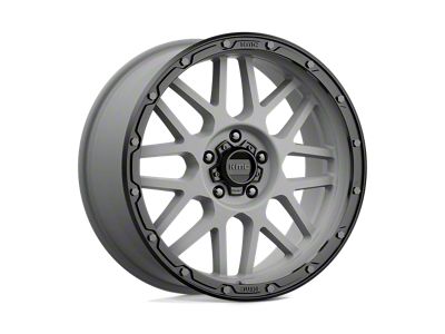 XD Demodog Gloss Black Milled 8-Lug Wheel; 20x9; 18mm Offset (20-25 Sierra 3500 HD SRW)