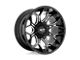 XD Hoss II Gloss Black 8-Lug Wheel; 18x9; 18mm Offset (20-24 Sierra 3500 HD SRW)