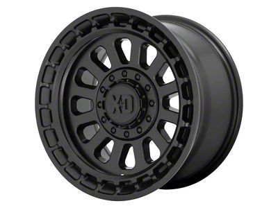 XD Omega Satin Black 8-Lug Wheel; 20x10; -18mm Offset (20-26 Sierra 3500 HD SRW)