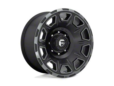XD Rockstar II Matte Black 8-Lug Wheel; 17x9; -12mm Offset (20-26 Sierra 3500 HD SRW)