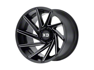 XD Cyclone Satin Black Milled 6-Lug Wheel; 20x10; -18mm Offset (19-26 Silverado 1500)