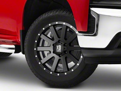 XD Heist Satin Black 6-Lug Wheel; 20x10; -24mm Offset (19-25 Silverado 1500)