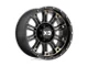 XD Hoss II Satin Black Machined Dark Tint 6-Lug Wheel; 20x9; 18mm Offset (19-24 Silverado 1500)
