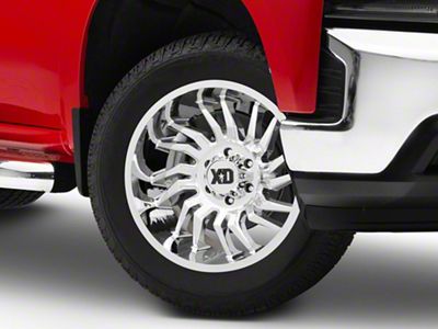 XD Tension Chrome 6-Lug Wheel; 20x10; -18mm Offset (19-25 Silverado 1500)