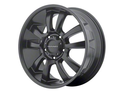 XD Cyclone Satin Black Milled 8-Lug Wheel; 22x10; -18mm Offset (07-10 Silverado 2500 HD)