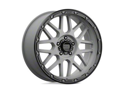 XD Demodog Gloss Black Milled 8-Lug Wheel; 20x9; 18mm Offset (20-24 Silverado 2500 HD)