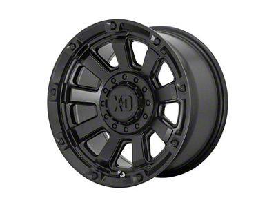XD Gauntlet Satin Black 8-Lug Wheel; 20x9; 0mm Offset (20-24 Silverado 2500 HD)