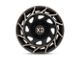 XD Onslaught Satin Black with Bronze Tint 8-Lug Wheel; 20x9; 0mm Offset (20-24 Silverado 2500 HD)