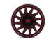 XD Specter Gloss Black with Red Tint 8-Lug Wheel; 20x10; -18mm Offset (20-24 Silverado 2500 HD)