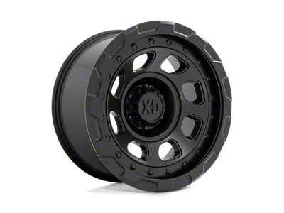 XD Storm Satin Black 8-Lug Wheel; 20x9; 0mm Offset (20-25 Silverado 2500 HD)
