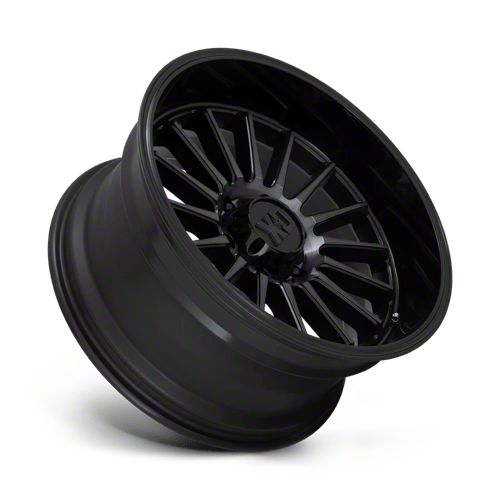 XD Silverado 3500 Whiplash Gloss Black with Gray Tint 8-Lug