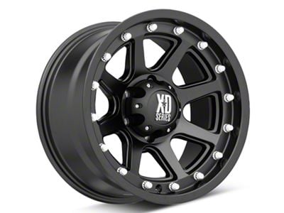 XD Addict Matte Black 6-Lug Wheel; 17x9; 18mm Offset (21-24 Tahoe)