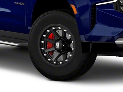 XD Addict Matte Black 6-Lug Wheel; 18x9; 18mm Offset (21-25 Tahoe)