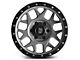 XD Bully Matte Gray with Black Ring 6-Lug Wheel; 18x9; 18mm Offset (21-24 Tahoe)