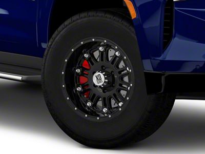 XD Hoss Gloss Black 6-Lug Wheel; 18x9; 18mm Offset (21-26 Tahoe)